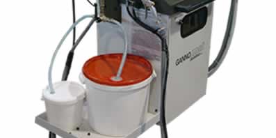 Glue and dowel inserter for window profiles with high pressure pump for D3/D4 glues - GANNOMAT Selekta HD - Features and Benefits