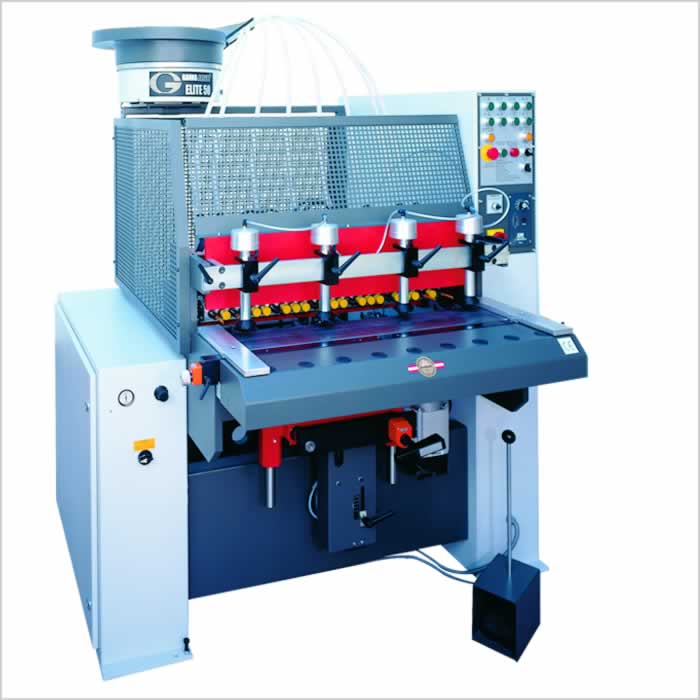 Machine pour le perage, lencollage et linsertion de tourillons - GANNOMAT Elite