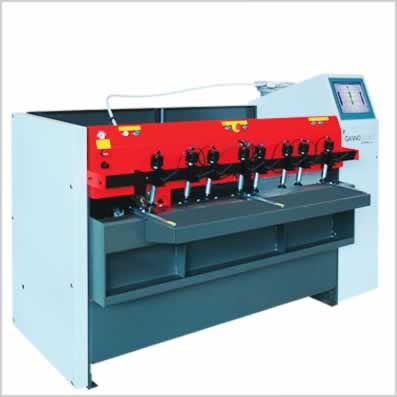 Machines pour le perage, lencollage et linsertion de tourillon dans les panneaux et pour le bois massif - GANNOMAT