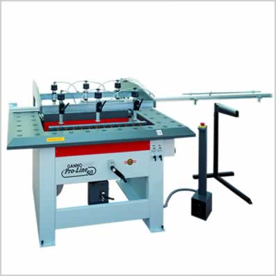 Machines pour le perage en ligne double - GANNOMAT