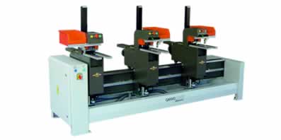 Beschläge-, Bohr- und Einpressmaschine mit Magazinzuführung für Topfbänder und Montageplatten - GANNOMAT Express Topfband - Options