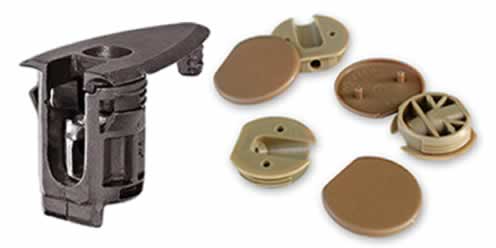 Hardware drill and insertion machine with magazine feeding for Read To Assemble RTA fittings as well as for Knock Down KD connecting fittings - GANNOMAT Express RTA - Features and Benefits