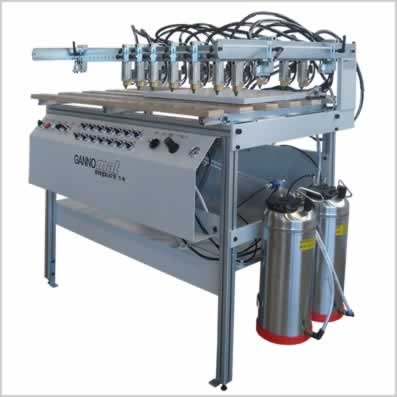 Drilling-, Gluing- and Dowelinsertingmachines for panel processing and solid wood processing - GANNOMAT
