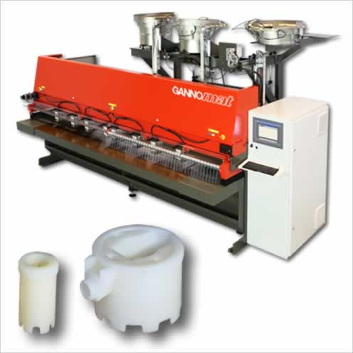 Processing of COLDMELT®-dowels - GANNOMAT